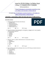 IR 2014 Edition 1st Edition Scott Test Bank Download