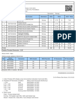 No Kode Mata Kuliah Mata Kuliah Semester SKS Nilai SKS Nilai