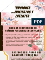 Funciones Manifiestas y Latentes