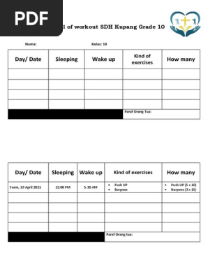Journal of Workout SDH Kupang Grade 10 2