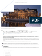 Stabilt Samhällsförtroende Bland Svenskar I 30 År - Forskning - Se