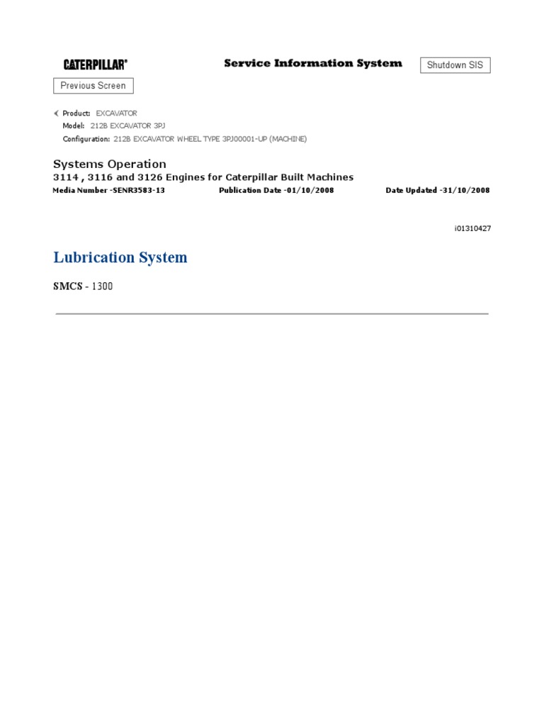 Lubrication System PDF