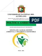 (1.3) Política Ambiental