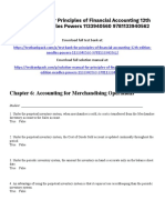 Principles of Financial Accounting 12th Edition Needles Test Bank 1