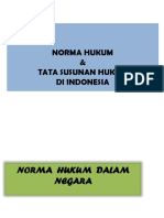 Teori Per - UU - An-Norma - Hukum - & - Tata - Susunan - Norma - Hukum - Di - Indonesia