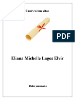 Curriculum Vitae Eliana Lagos