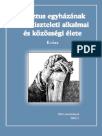 Biblia Tanulmanyok (2007-3) - Krisztus Egyhazanak Istentiszteleti Alkalmai 2