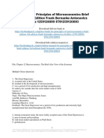 Principles of Macroeconomics Brief Edition 3rd Edition Frank Test Bank 1