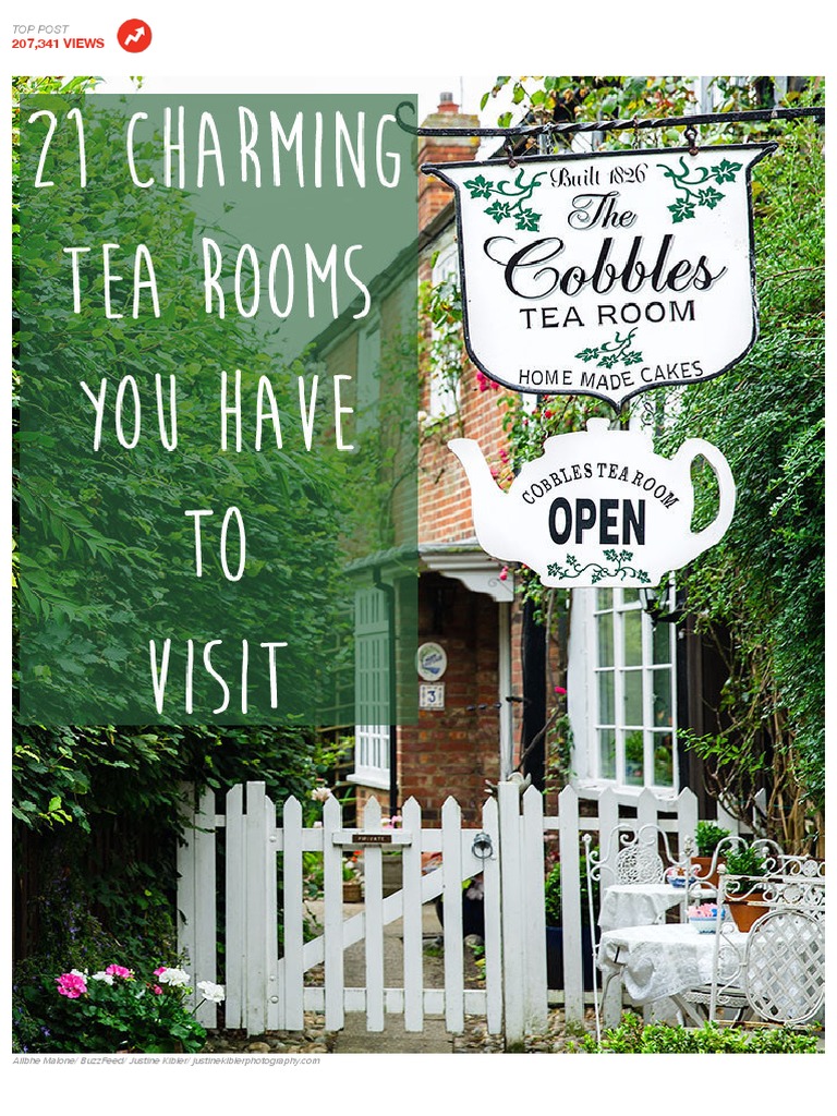 21 Absolutely Charming Tea Rooms You Have To Visit Before You Die | PDF ...