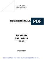 Commercial Law Strathmore University Notes and Revision Kit