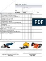 Check List PT-A Pulidora