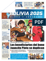 Bolivia 2025 Titulos Editados Redes
