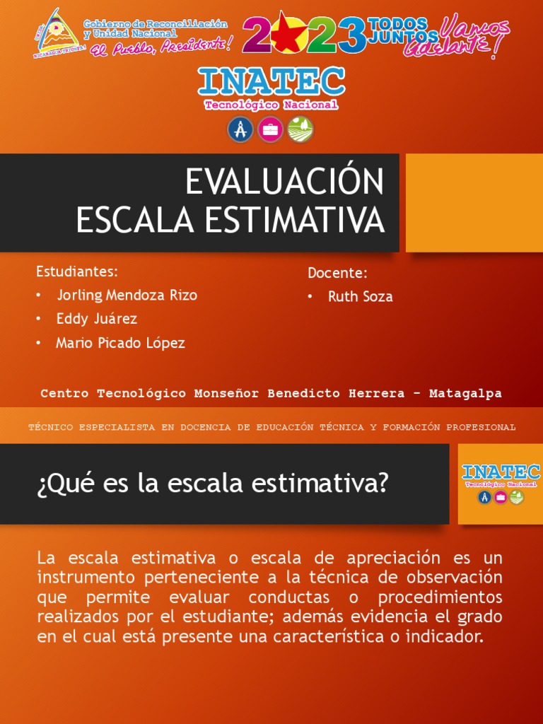 Evaluacion Estimativa | PDF | Evaluación | Enseñando