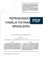 Repensando A Familia Patriarcal Brasileira