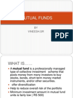 Mutual Funds: BY Vineesh - SR