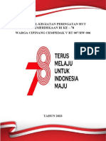 Proposal Kegiatan 17 Agustus Ke-78