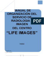 Manual de Organización Del Servicio de Radiologia e Imagen