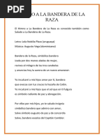 Letra de la Canción Folklórica 