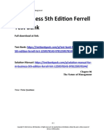 M Business 5th Edition Ferrell Test Bank Download