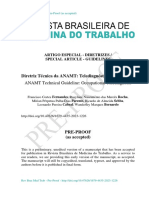 NR 07 - Telediagnóstico Ocupacional Diretriz Técnica ANAMT