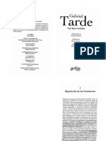 Gabriel Tarde - Las Leyes Sociales