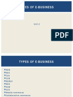 Unit 2 E-Business Types