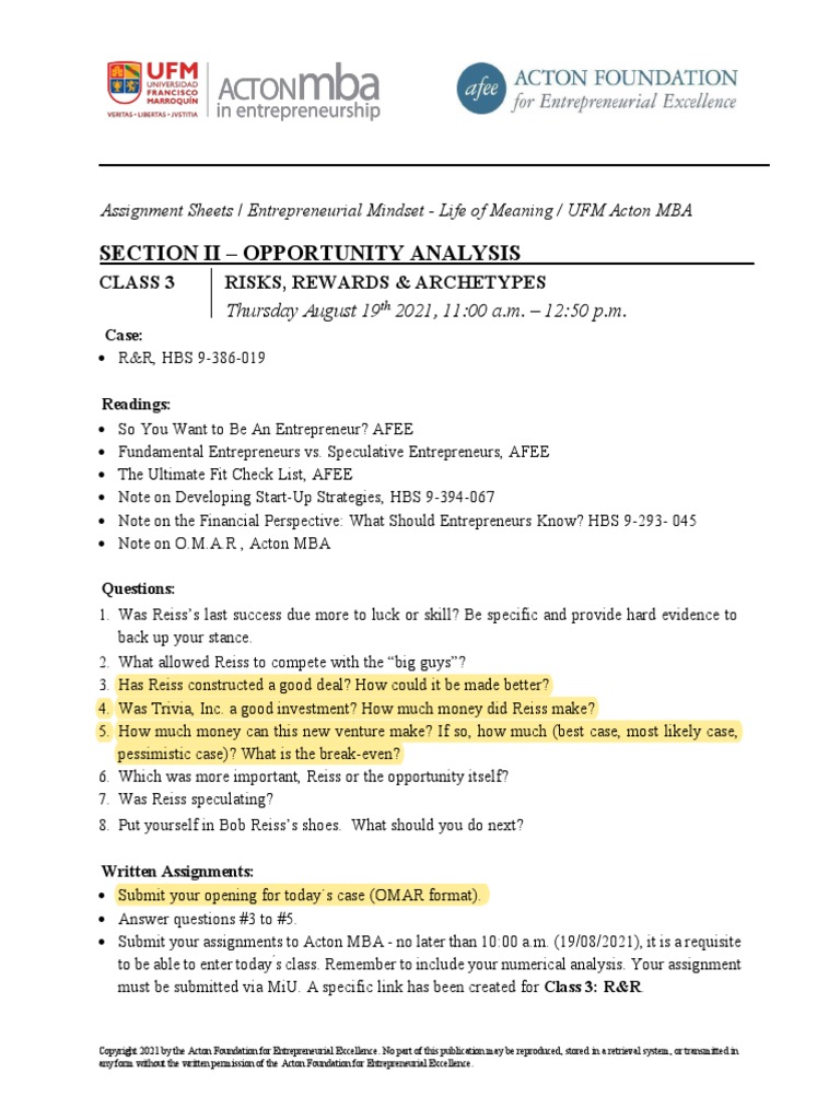 ASS Class 3 R - R | PDF