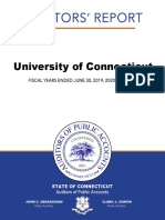 University of Connecticut Audit: 20230815 - FY2019,2020,2021