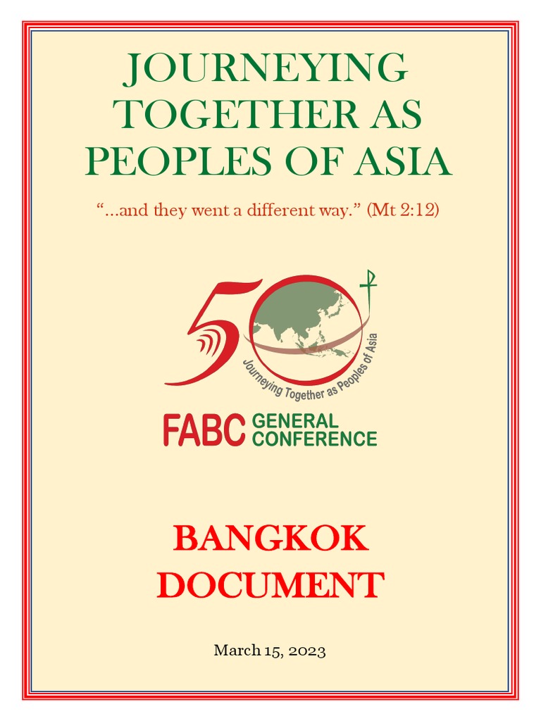 FABC Bangkok Document Web | PDF