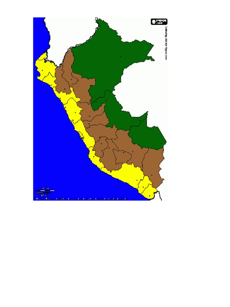 Mapa Del Peru | PDF