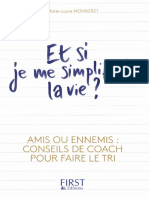 Et Si Je Me Simplifiais La Vie by Monneret Marie Laure