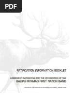 Download Agreement in Principle for Recognition of the Qalipu MiKmaq First Nation Band by nick_logan9361 SN66521525 doc pdf