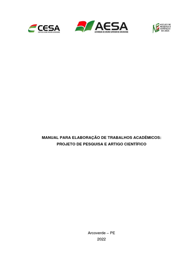 Guia para Trabalhos Acadêmicos | PDF | Citação | Science