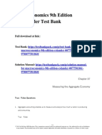 Macroeconomics 9th Edition Colander Test Bank Download