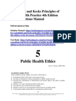 Scutchfield and Kecks Principles of Public Health Practice 4th Edition Erwin Solutions Manual 1
