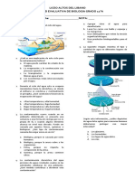 Evaluacion 11°a Biologia