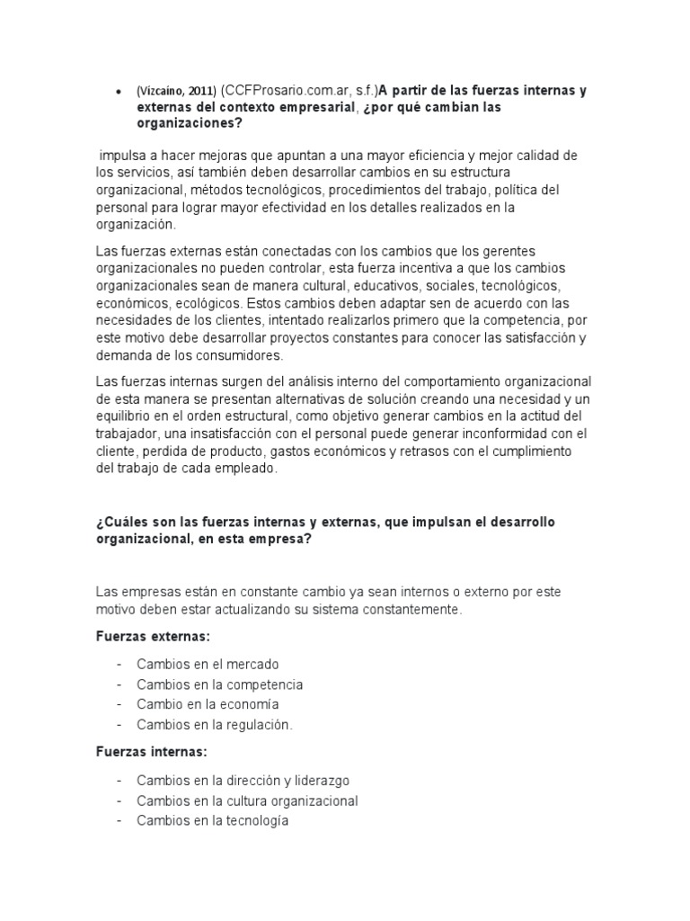 Fuerzas Internas o Externas | PDF
