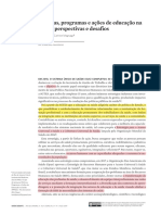 Políticas, Programas e Ações de Educação Na Saúde Perspectivas e Desafios