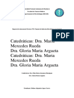 Reporte de Laboratorio Práctica 8 Fuentes de Infección Microbiana y Su Control