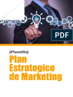 Plantilla Plan Estrategico de Marketing