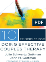 10 Principios para Hacer Una Terapia de Pareja Efectiva