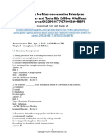 Macroeconomics Principles Applications and Tools 8th Edition OSullivan Test Bank Download