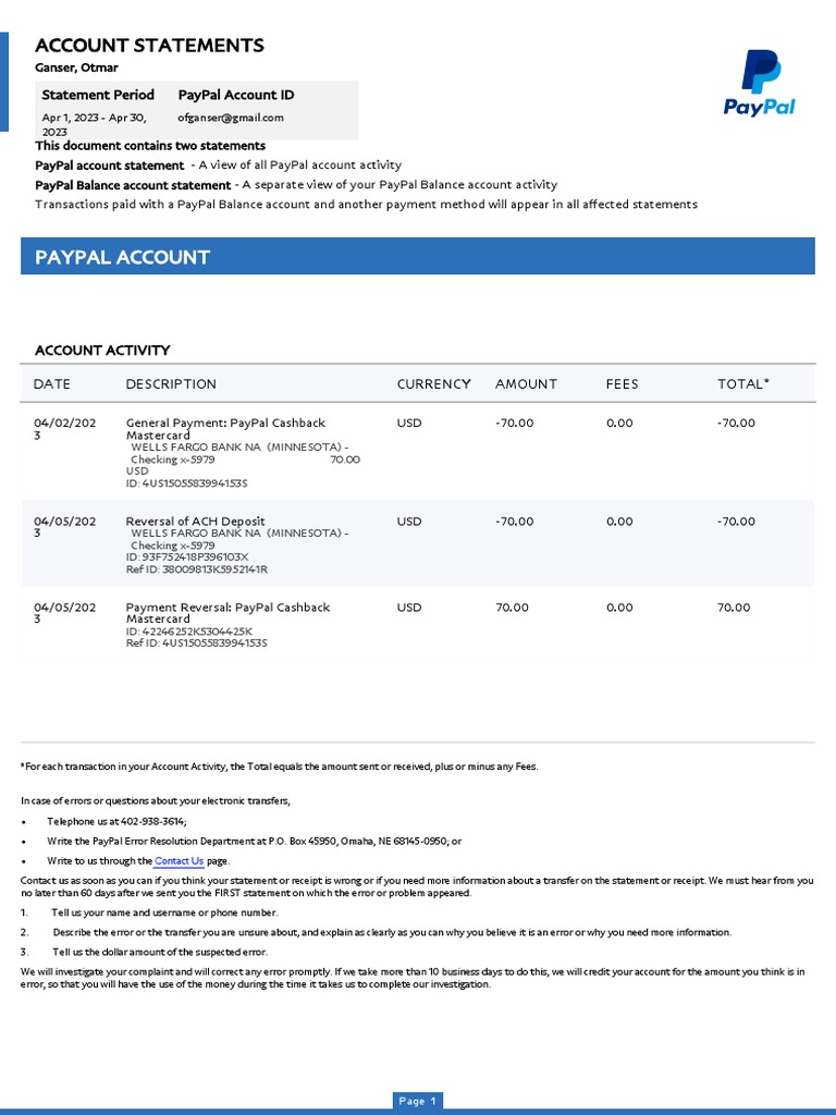 DOWNLOADING PAYPAL CREDIT STATEMENT visual data 8