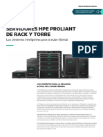 Servidores de Torre y en HPE ProLiant Rack - La Base Inteligente para La Guía de La Familia de Nube Híbrida-4aa3-0132ese