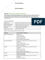 Self Checks - Administer Network Peripherals