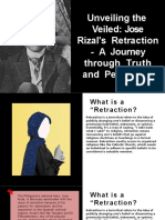 Rizal-Retraction Powerpoint