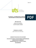 Actividad - 1 - Unidad 2 - Informe - Escrito Identificacion y Reconocimiento de Simuladores de Negocios