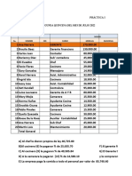 Practica Nomina de Pagos Sab