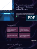 Simulacion de Asignacion de Recursos y Deteccion de Interbloqueos