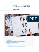 Apakah OKR Adalah KPI